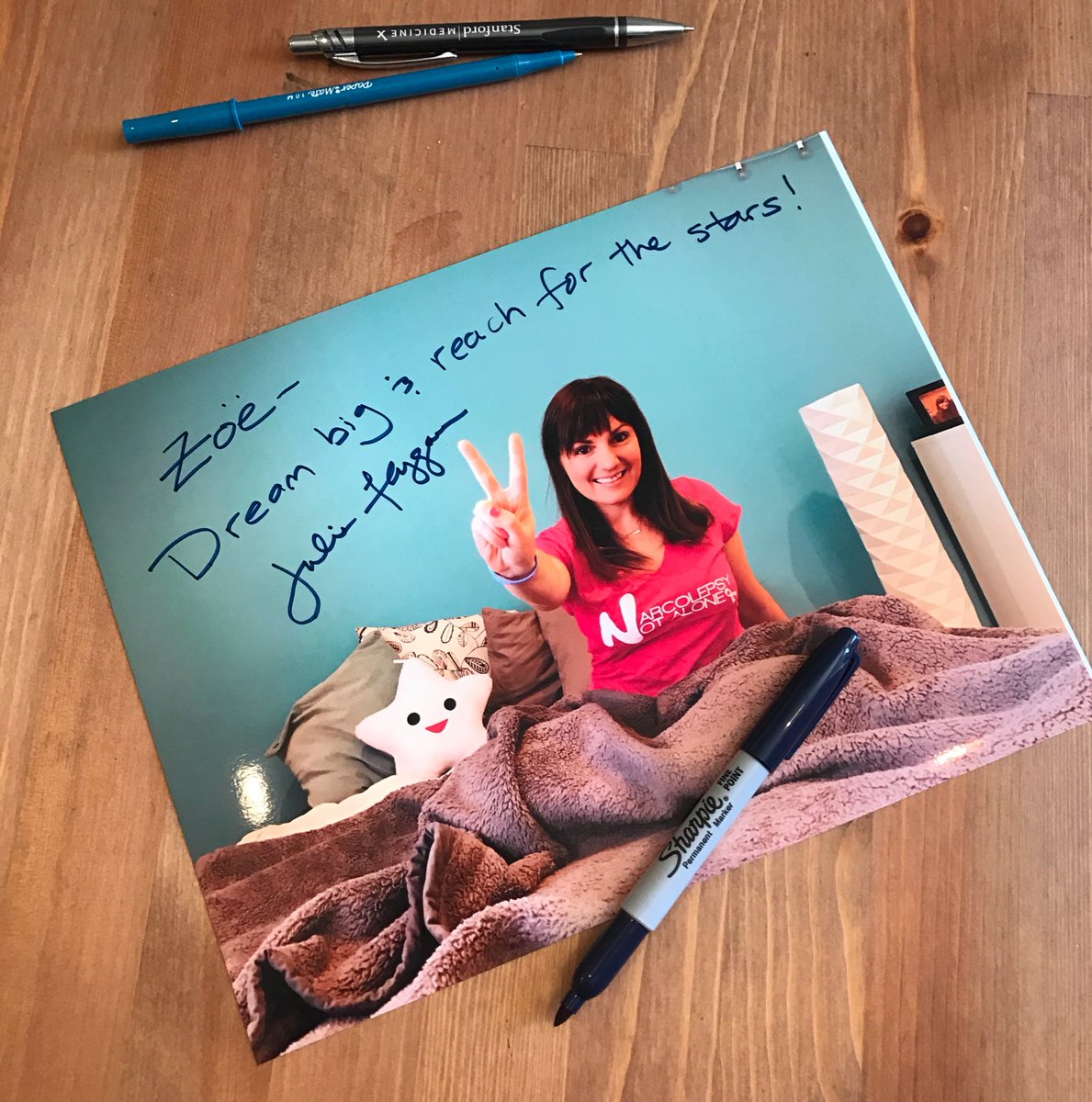 RemRunner's tweet photo. Amazing to be able to make a kids day with such a simple gesture. #dreamjob #narcolepsy #narcolepsynotalone #sleepin2017 https://t.co/OdtCRX3Xus