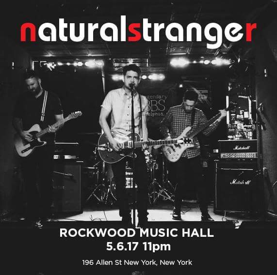 NaturalStranger's tweet image. Big FREE show sat. May 6th @RockwoodNYC !!!! We go on at 11 , hope to see you all there #naturalstranger #nyc #nyclivemusic
