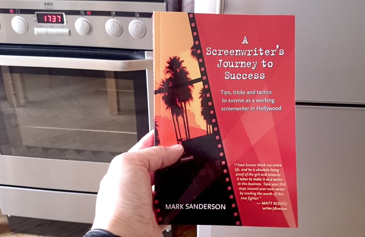 WritingValentin's tweet photo. Just noticed the clock on my stove's on military time. Anyway, I bought your book @scriptcat 
#scriptchat #helloFromGermany https://t.co/Bz6p3P7rHx