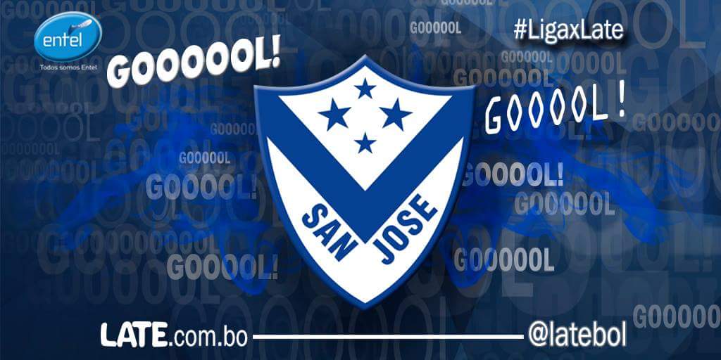 latebol's tweet photo. #LFPB #LigaxLate | #SanJose 2- 0 #Guabira 

Informa #EntelDeporte
⏱ 25'  ⚽️ ¡GOOOL! Reinoso #SJOGUA
►https://t.co/xRuctCWbk7 https://t.co/082z4upwFF