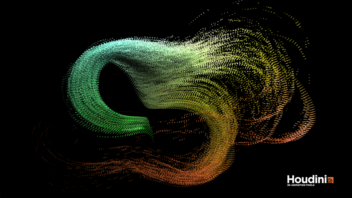 Collatz Conjecture in Houdini #collatz #conjecture #houdini <a href="/codevisuals/">code visuals</a>