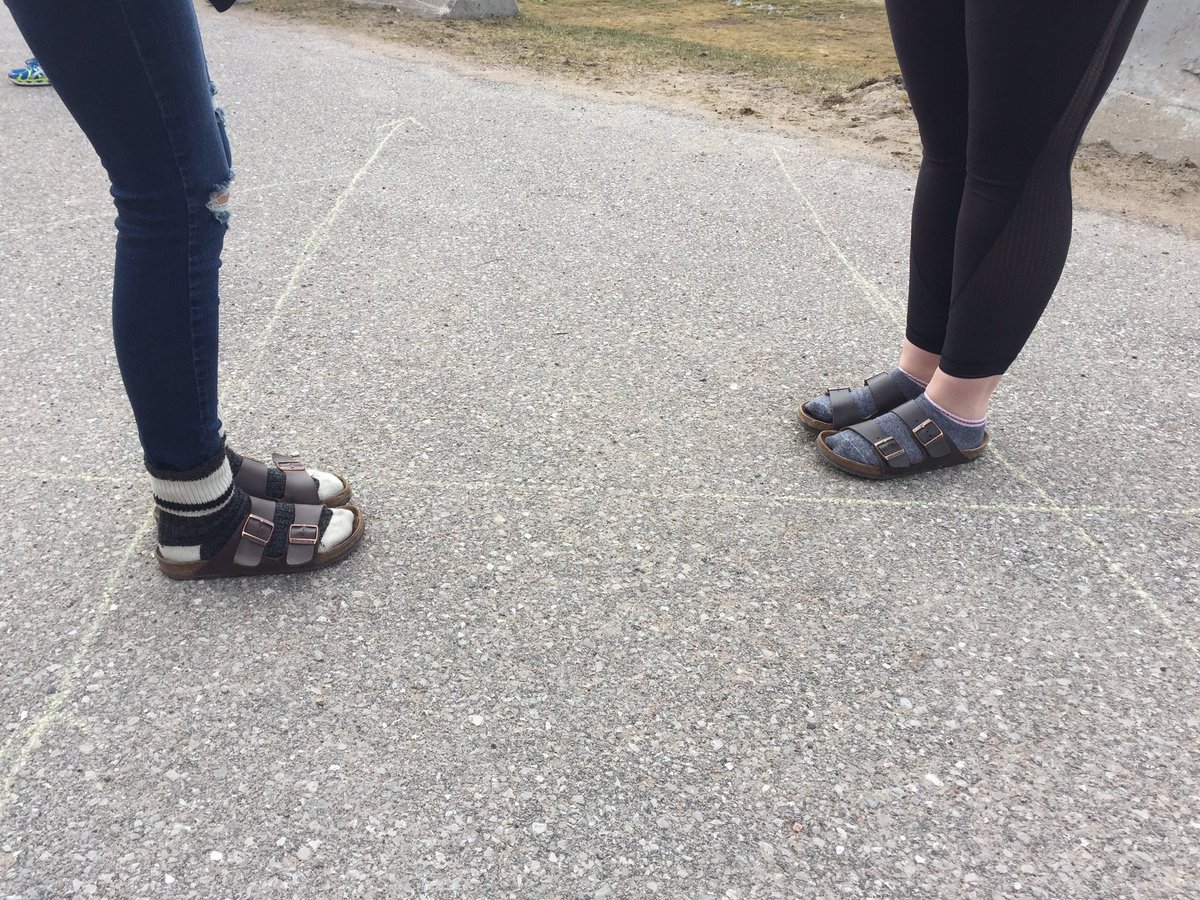 Rose_scdsb's tweet photo. Getting fresh air and practicing geometry theorems. #mathisfun #9appliedmath https://t.co/0rtoGkUQe1