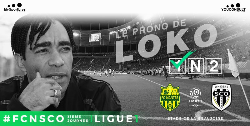 3minsidenantes's tweet photo. [#PRONO - Le prono de LOKO]
Hello, c'est Patrice Loko. Désormais, retrouvez mes pronos et avis sur la page ! 2-0 demain #FCNSCO https://t.co/0VZewkIlLf