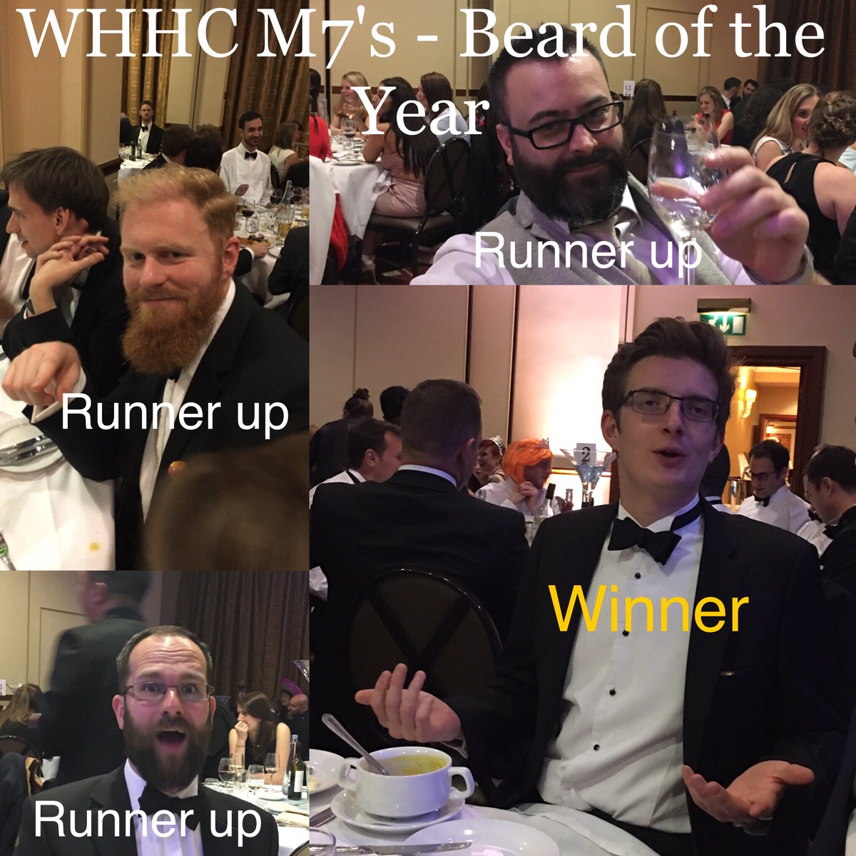 M7's beard of the year competition 2016/2017.