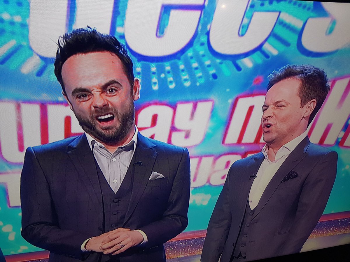 What a time to pause Saturday night takeaway for a refreshment break <a href="/antanddec/">antanddec</a>