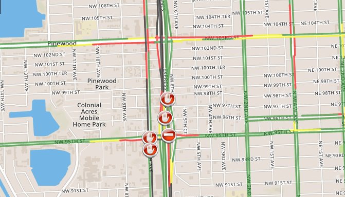 TRAFFIC UPDATE: A City of Miami Police Department motorman was involved in SB I-95 crash bit.ly/2nrCBqN https://t.co/7nduee3al2