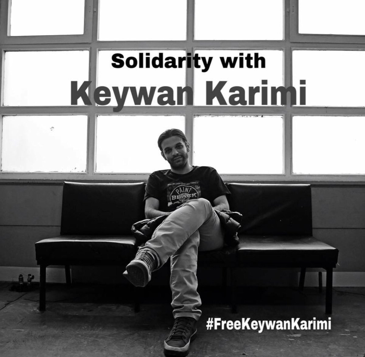 NickSotoudeh's tweet photo. #FreeKeyvanKarimi https://t.co/XaDk8xBNZe