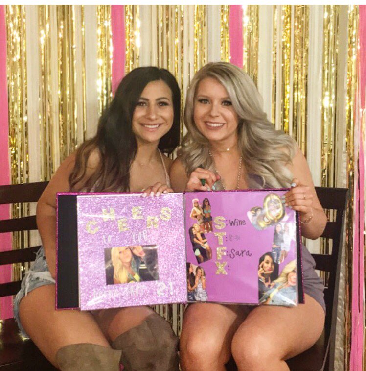 sarabsaenz's tweet image. Celebrating y'all is too fun!! Happy 21st girlies!! 💖💖