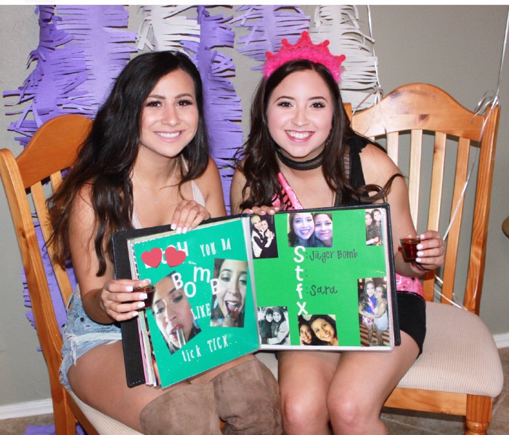 sarabsaenz's tweet image. Celebrating y'all is too fun!! Happy 21st girlies!! 💖💖