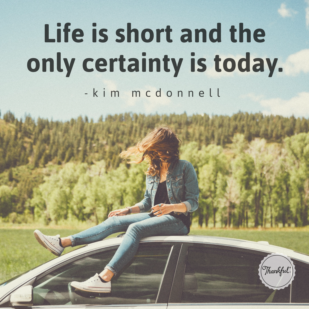 ThankfulOrg's tweet photo. Every day can be a Thankful Moment. #ProjectThankful
#ThankfulMoment #Uncertainty #LifeIsShort #CarpeDiem https://t.co/D0Fkv6Bwll