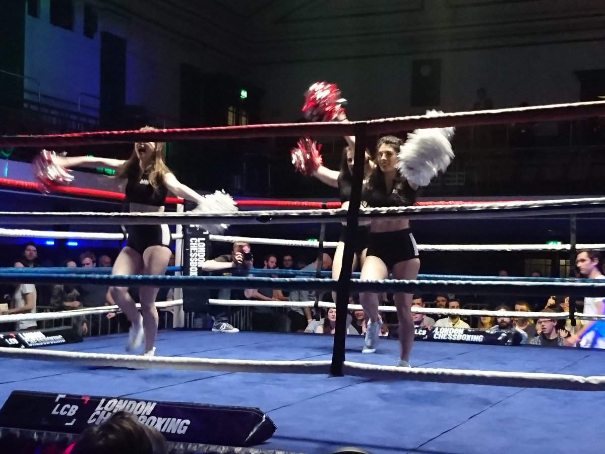 purlingltd's tweet photo. Dancers 💃💃💃 @LDNchessboxing #chessboxing #chess #boxing https://t.co/PbipRuyaa9