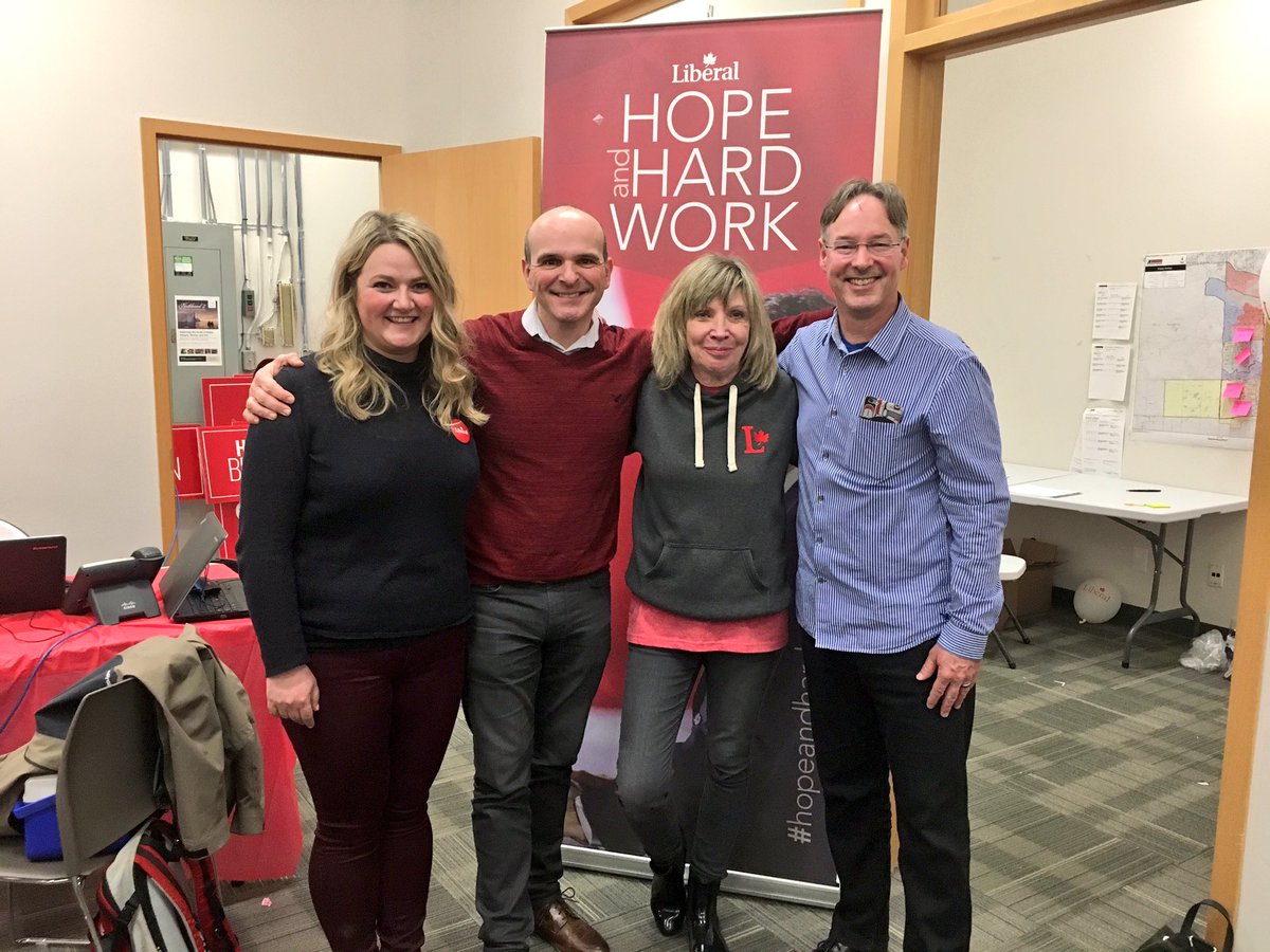 R_Boissonnault's tweet photo. Great team of volunteers working hard to elect @HaleyBrownYYC &amp; @scottcforsyth in #yyc for #LPC. More Alberta voices in govt in Ottawa. https://t.co/tPrCQ4c23W