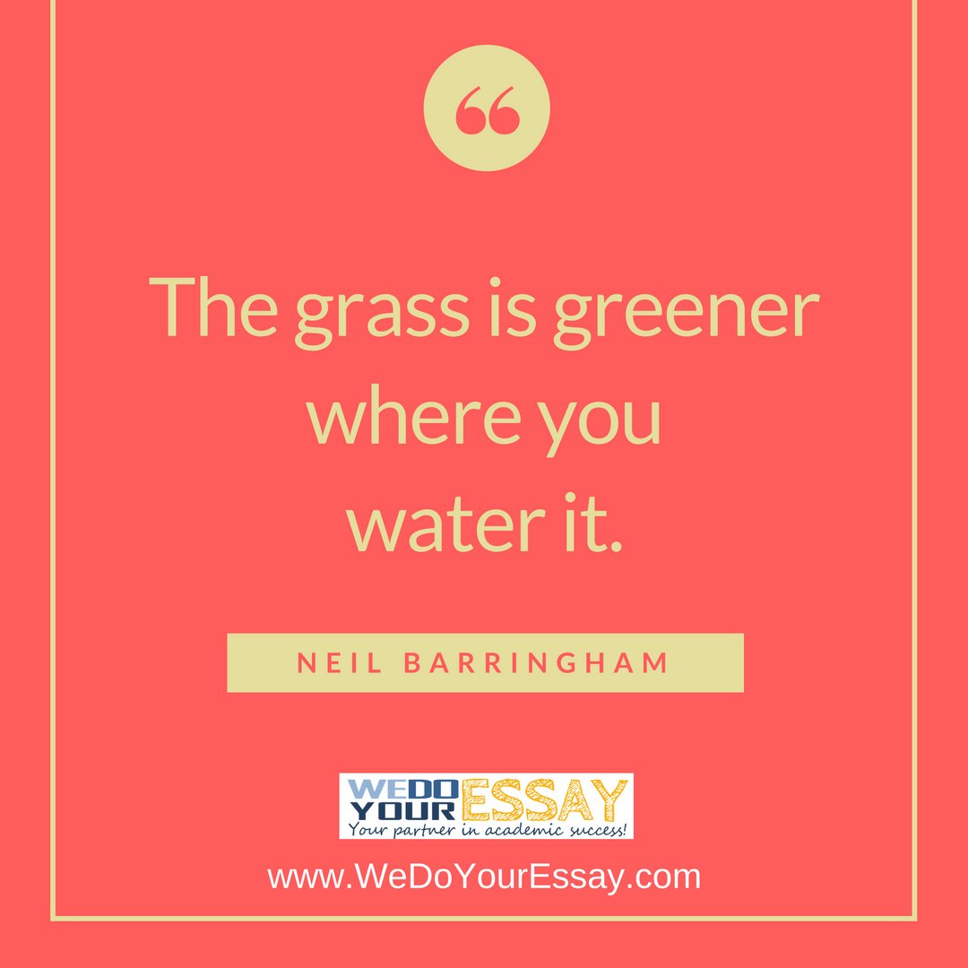 EssayHelpCenter's tweet image. Water the daym grass, people! There is NO other side. #GreenGrass #CreateOpportunity #GoForIt