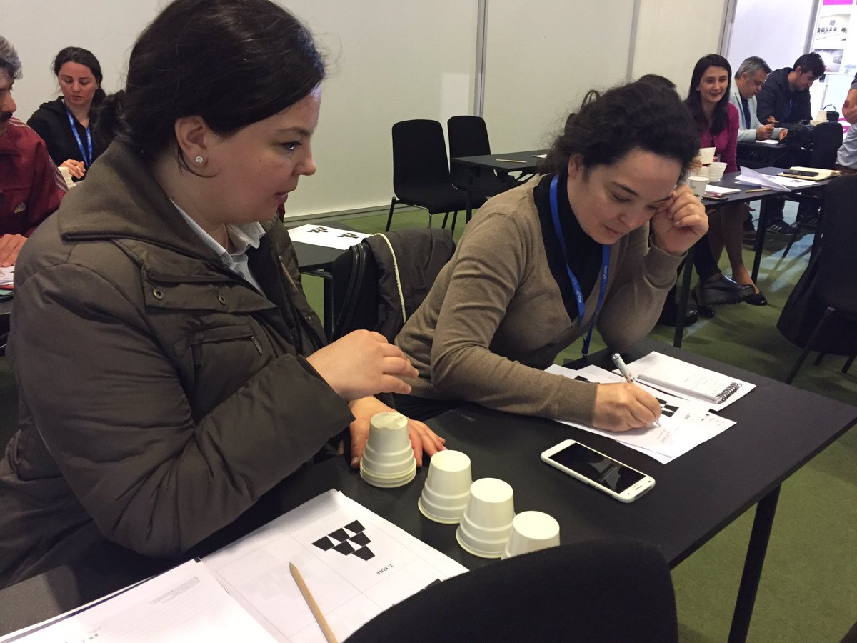 eek_bp_kp_mk's tweet photo. #MyRoboticFriends en keyifli bağımsız etkinliklerden biri! 🤖🙂 
Kesinlikle öğrencileriniz ile denemelisiniz! #educashow2017 #csunplugged #egt https://t.co/TzyQHGv2HZ