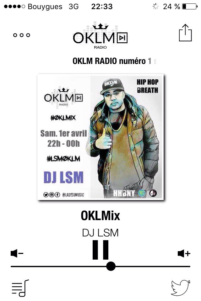PoseiManifest's tweet photo. Branchez et toi? #LSM #OKLM #OKLMix #LSMOKLM @ladysumusic @oklmradio https://t.co/Zaqw0FWfJN