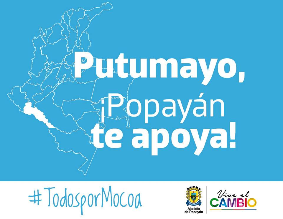 #TodosporMocoa Hemos visto la tragedia que enluta hoy a Mocoa. Poniéndole corazón y sacando fuerzas nos solidarizamos con nuestros hermanos