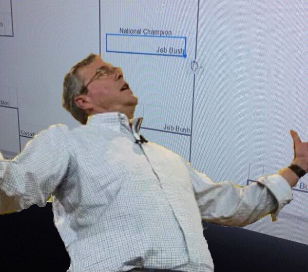 Jeb Bush wants people marching in the streets against robots 