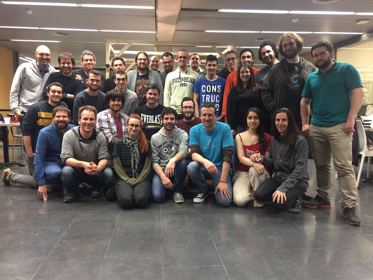 victormartin's tweet photo. Finishers #hackathongi https://t.co/97M9QAT4O5