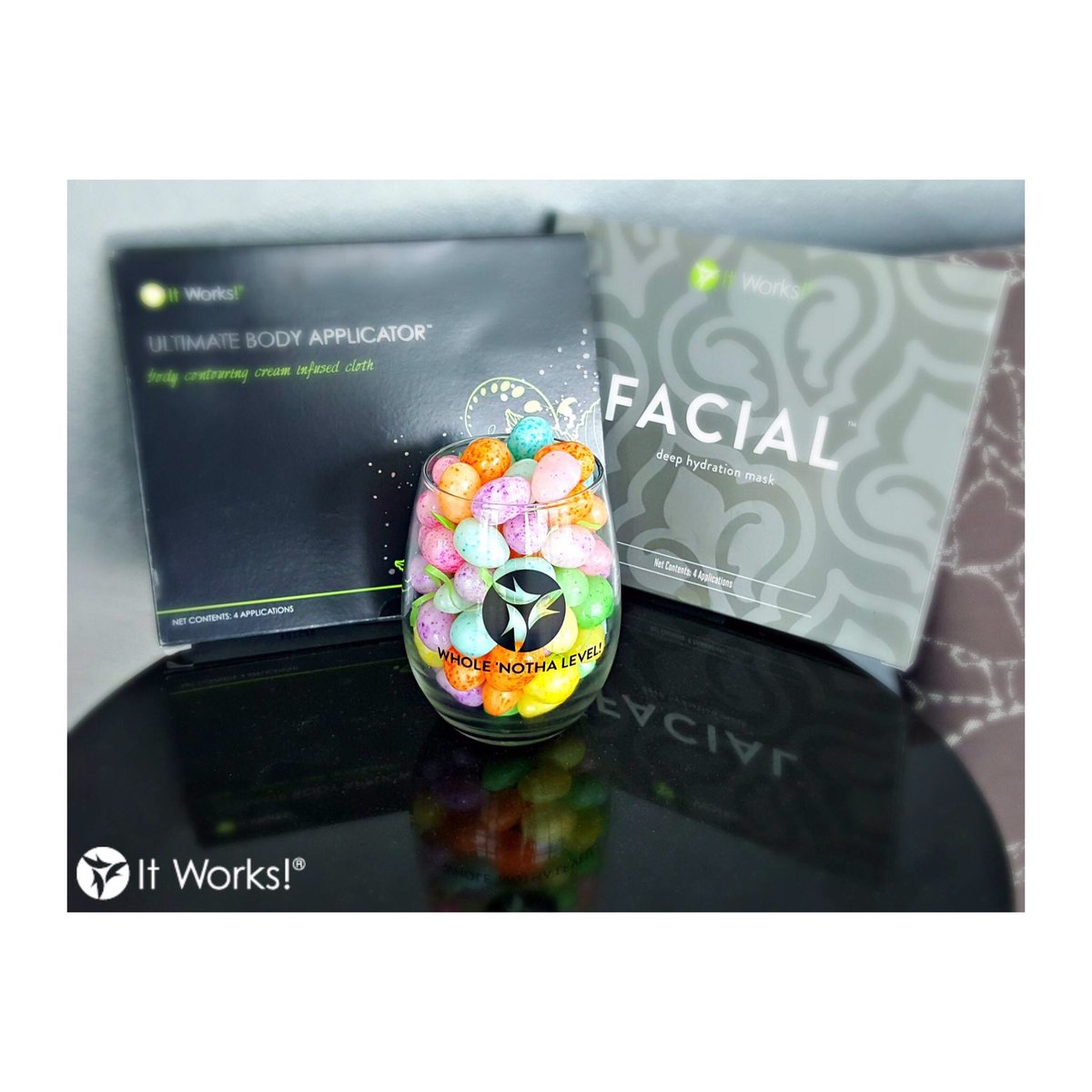 JocTanis's tweet photo. Win a FREE Wrap or Facial if you guess how many eggs are in the glass! Winner announced Easter Sunday! #easter #contest #guess https://t.co/SlIvAcKy7t
