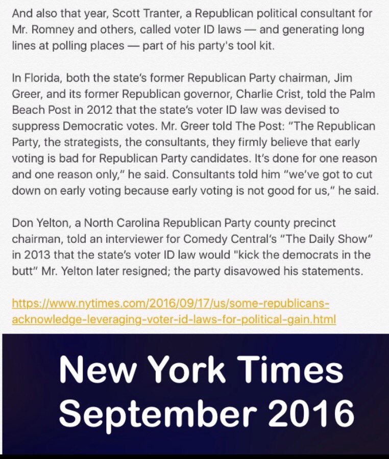 @BayatJasmine @BrianPaulStuart
Yes I heard!
Goodby #TedCruz
Happily TX isn't in #Crosscheck
& #Gerrymandering is outlawed!
 ✅ #VoterID tho