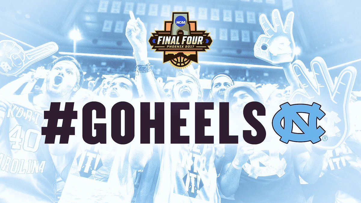 EASTBEAST215's tweet photo. #GoHeels #FinalFour https://t.co/QChXDy7KH4