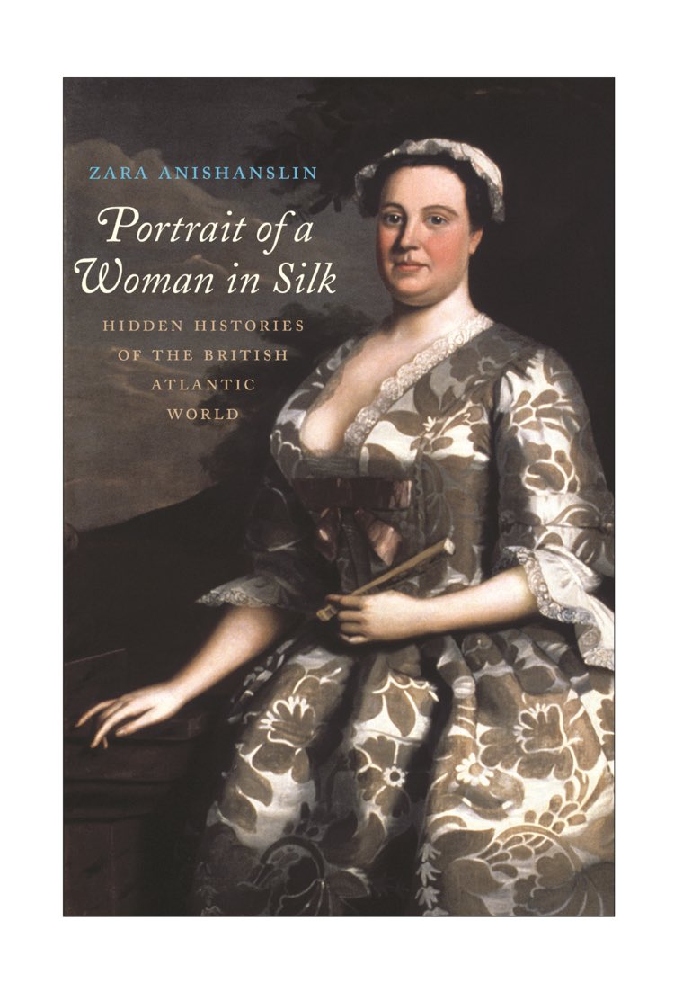 EricaMunkwitz's tweet photo. So chuffed to meet @ZaraAnishanslin at #macbs. Run don't walk to get her book about material culture in the 18th century. https://t.co/COSgCjo1aB