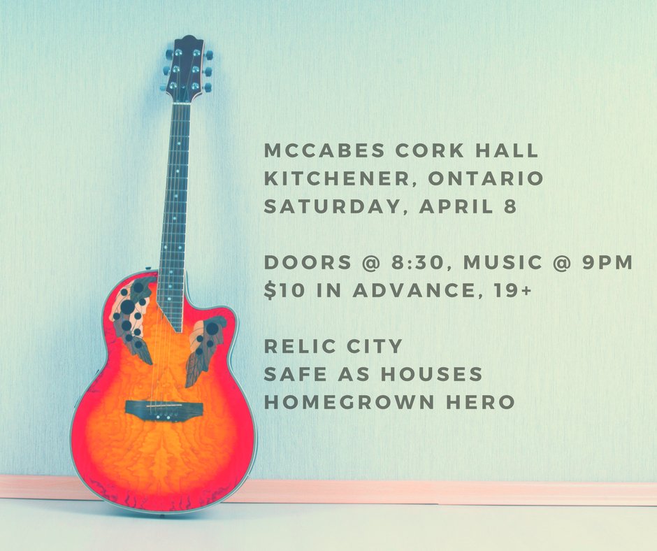 See you at <a href="/McCabesKW/">McCabe's Irish Pub & Grill</a> in a week, Kitchener!
