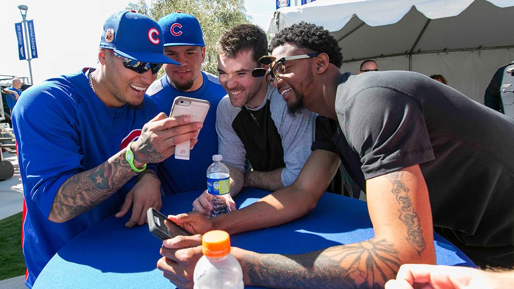 Cubs's tweet photo. Our favorite moments from today's #AprilFoolsGame: 
https://t.co/3U7zb06w3z https://t.co/QMae1ru72b