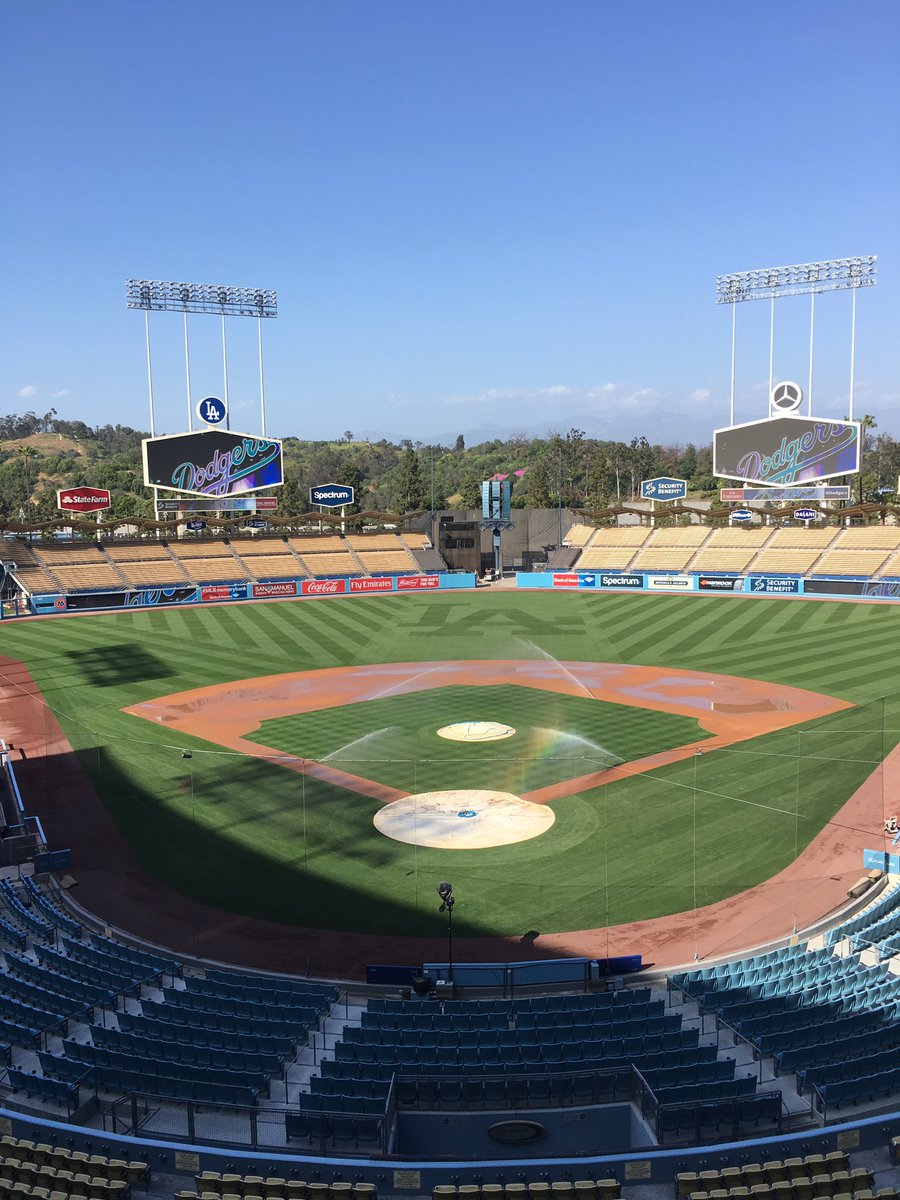 johnsoto's tweet photo. Ready for game one with a new crew and new attitude. #Dodgers #LADvLAA #LetsGoDodgers https://t.co/KACBJ1JnQn