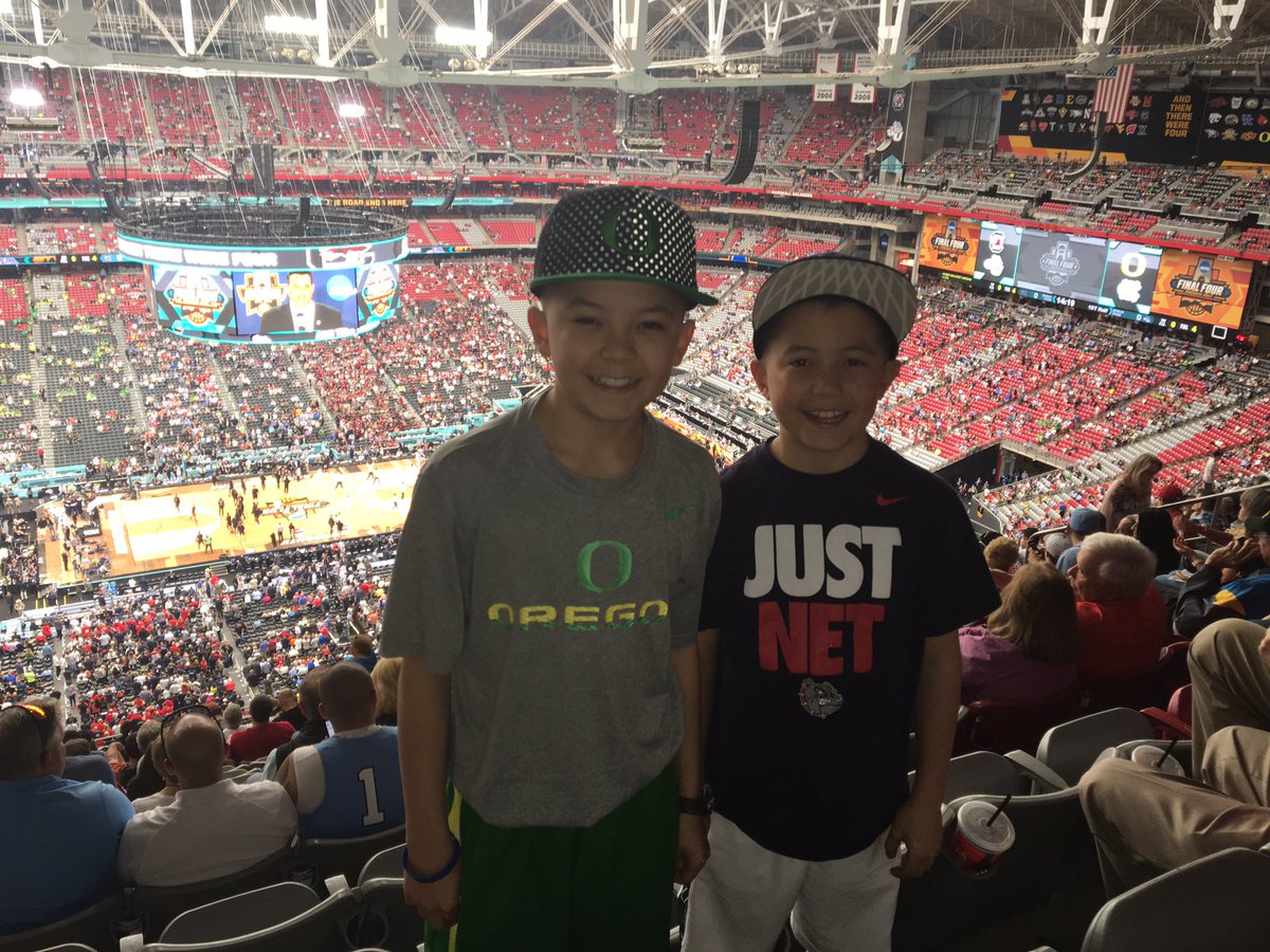 Go Zags! Go Ducks!  #FinalFour