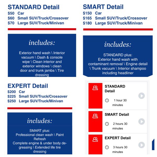 SmartWashAuto's tweet image. For those interested in our detailing packages here they are! #Winnipeg #autodetailing