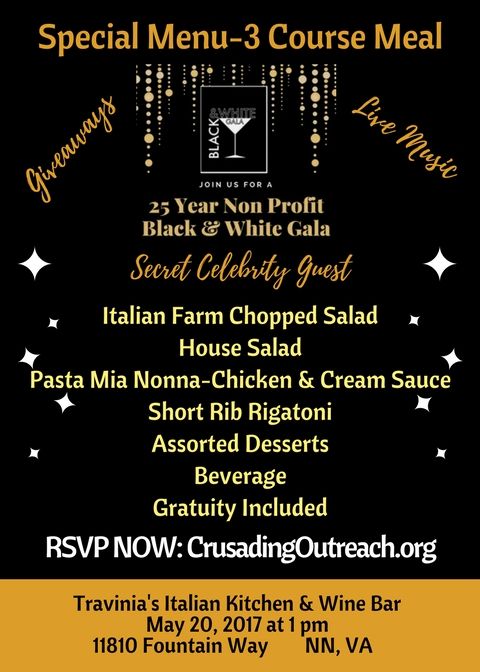 CrusadingOutrea's tweet photo. Don’t know what to wear? Here are a few options:

RSVP Now: https://t.co/SVG9cdrAAz

#CrusadingOutreach #757Party #757Events #Hamptonroads https://t.co/yCli6MDqh2