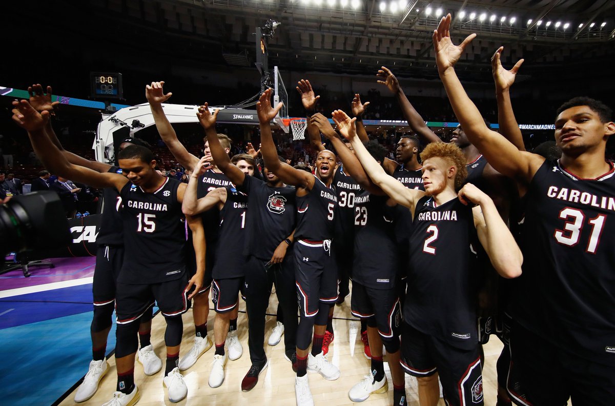 SECNetwork's tweet image. They made history. They made everyone believe.

Their season ends in the Final Four, but this is just the beginning for @GamecockMBB.
