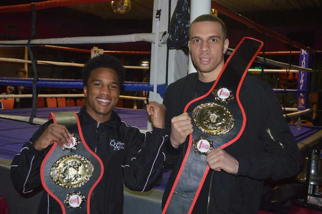 JeffMitchell70's tweet photo. Southern Counties welterweight and cruiserweight champs, Jacob Gabriel &amp; @BryceGoodridge ... #BasingstokeBoxingClub #Teamdothebiz 👊 https://t.co/KRG3gNg2dn