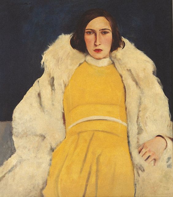 TouryArt's tweet photo. Willy Jaeckel (1888-1944).
1928, Dame in Gelb. https://t.co/0Hk1sURFXt