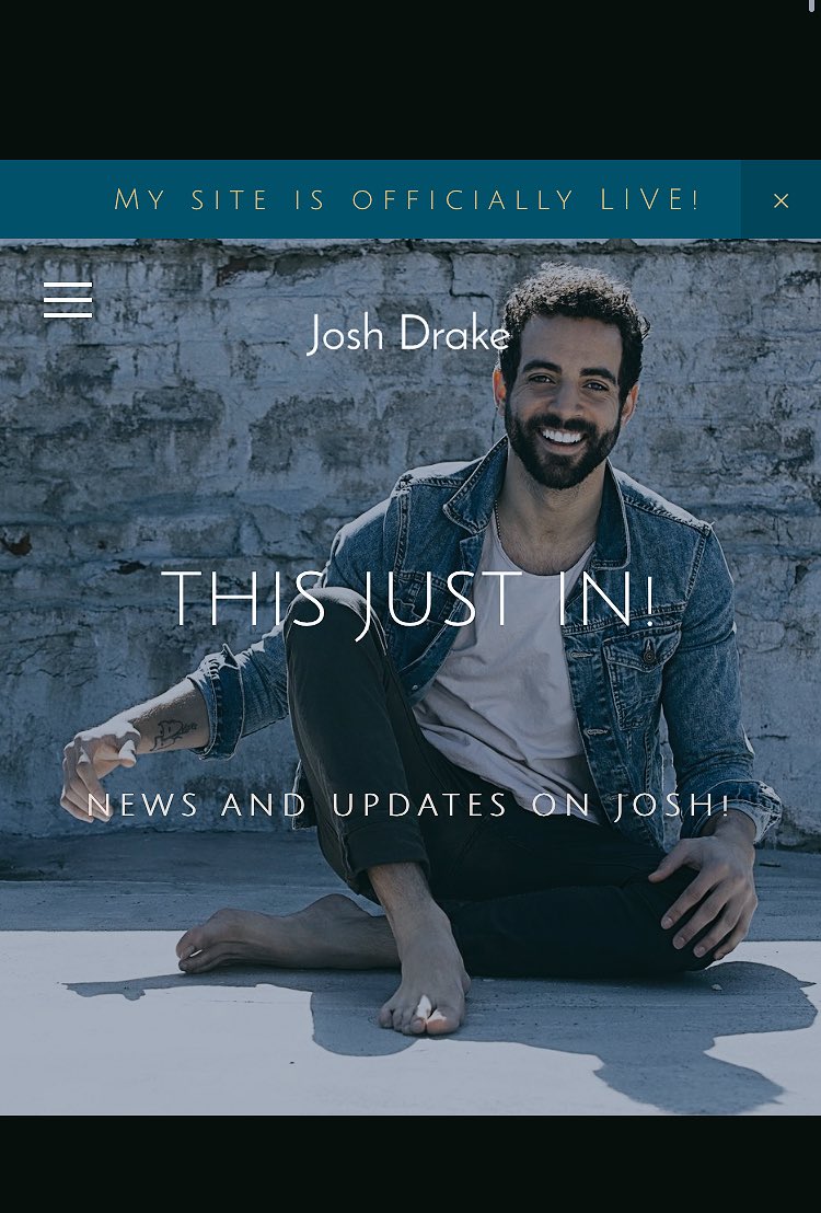 thatDrake's tweet image. Check out my brand new website! 
Link in bio.
#notafool