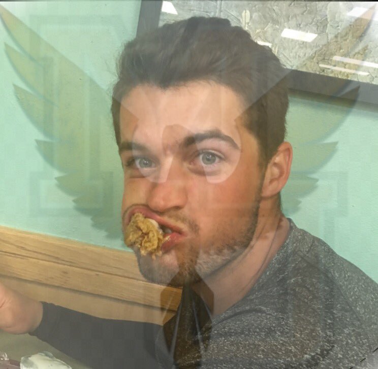 MUnighthawks789's tweet photo. Ryan "Bones" Hagan is your #Bonjangles Hawk of the Game! 

@RHagan3  3-5 w/ HR 2RBI SB 

. . . .April Fools Hagan batted leadoff
#notahawk https://t.co/hx9mZUj7cp