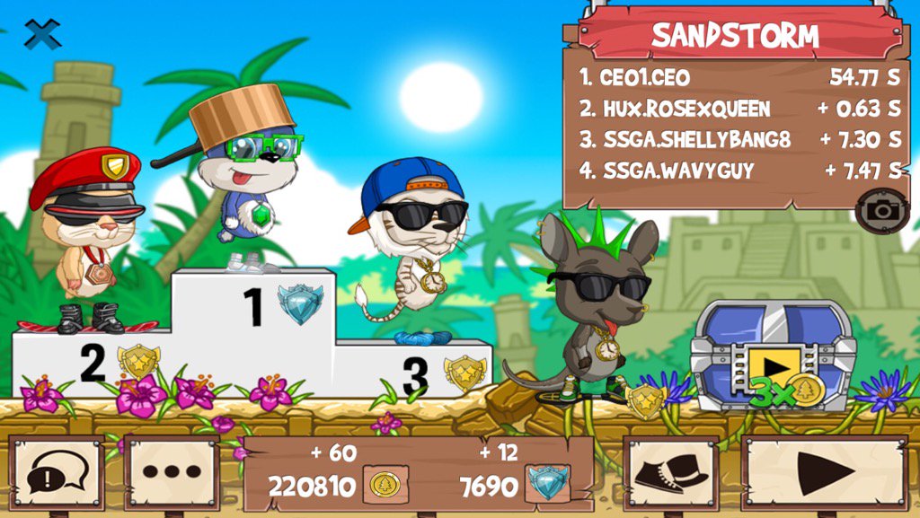 THECEOBOY's tweet photo. Get on my level, son! #funrun2 #rosexqueen #ShellyBang8 #Wavyguy https://t.co/WOG7Ix0BfI