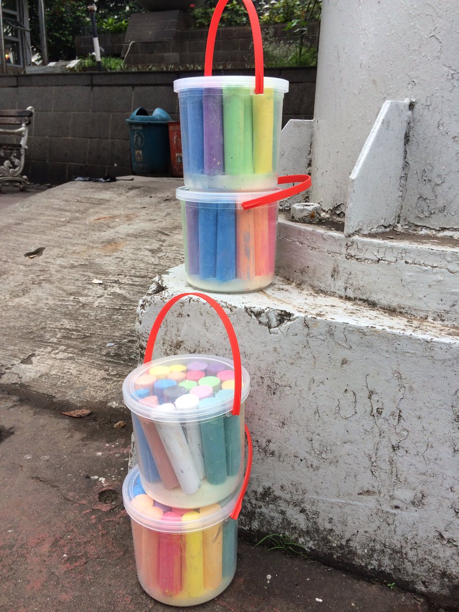 Ready for our #chalkwalk #lawanpelecehan