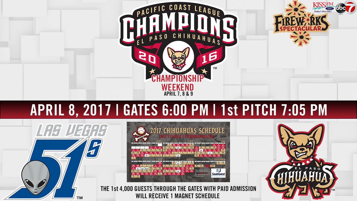 El Paso Chihuahuas Schedule Examples and Forms
