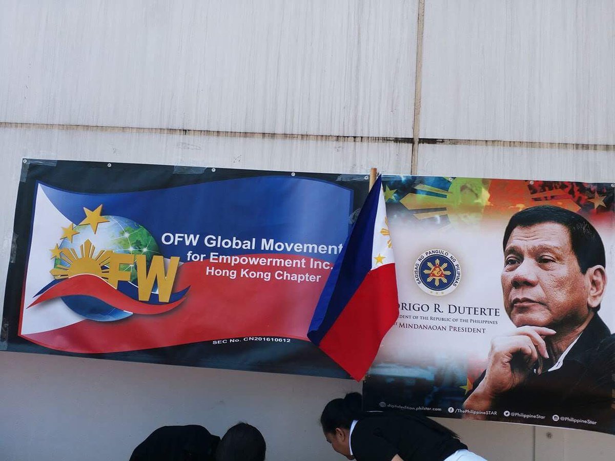 jieso26's tweet photo. We are part of the worldwide HISTORY! 
Hongkong 
#PalitBiseRally
#StopShamingDuterte
Organized and Funded by VOLUNTEERS! https://t.co/ELRdyQDdeZ