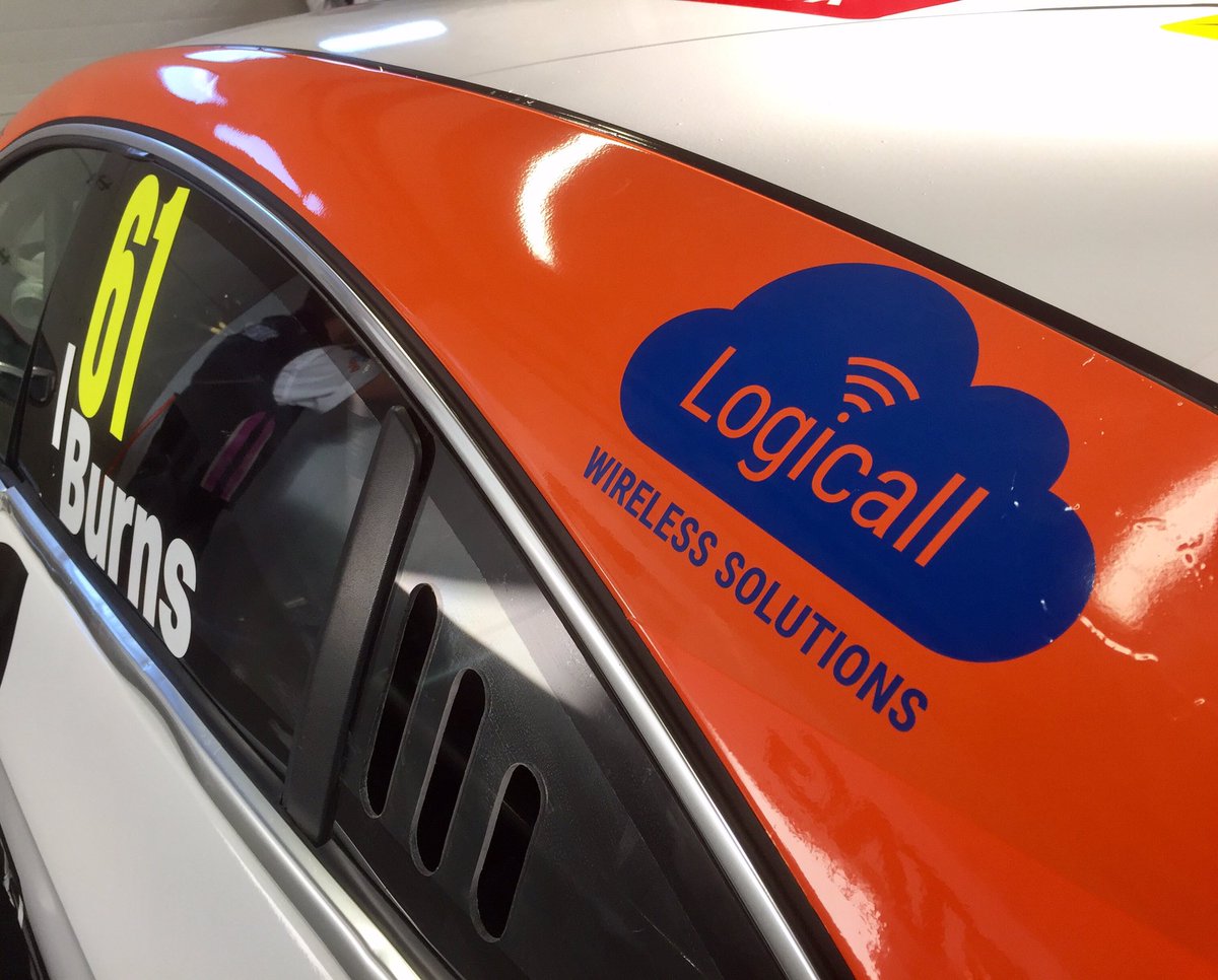 tonygilham34's tweet photo. A very warm welcome from @TeamHardRacing to our new partners @logicallwifi for @DunlopBTCC 2017 @JakeHillDriver @EppsRacer @willburnsracing https://t.co/xAswdycHg1