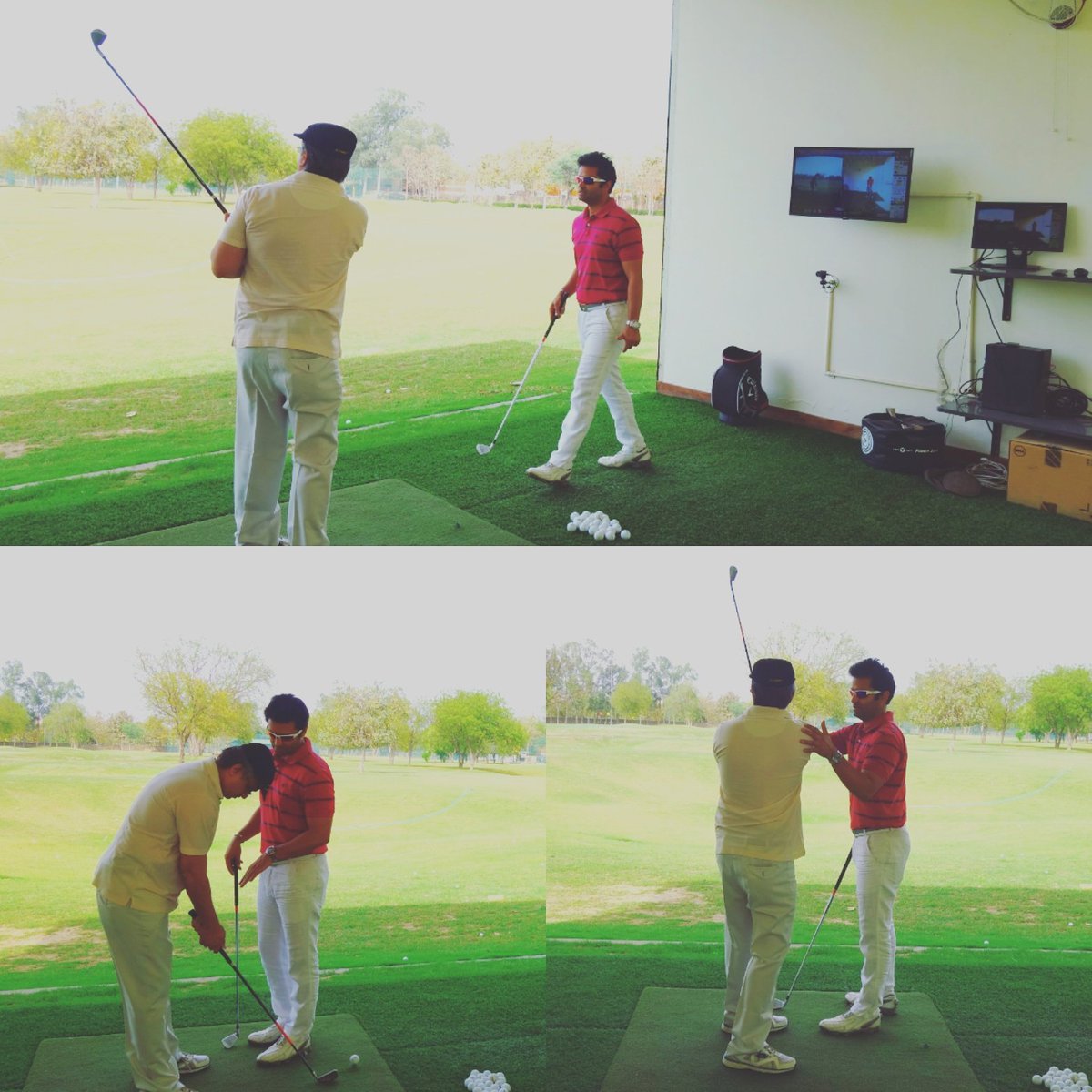 HamoniGolf's tweet photo. Another student's FREE #GOLFLESSON on Friday 31Mar17📸⛳🏌️! #golfisforme #learngolf #golfacademy #gurgaon #golf #wearegurgaon #v1pro #playgolf https://t.co/kgzhrQlEbV