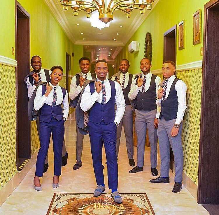 ObsLiving's tweet photo. #Busayt #BestLady #ThursdayWedding #BellaNaija https://t.co/1ak1olAb9k