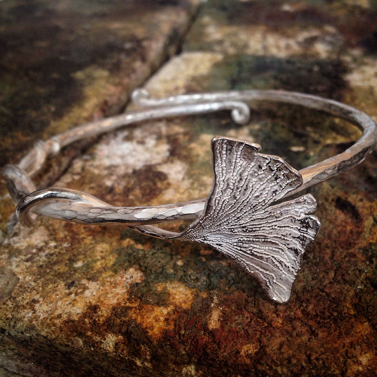 simchagallery's tweet image. New Ginkgo, Oak leaf and Acorn bracelets completed on my workbench and now in store £150-£165 hand made by me, balcony level @leedscornex