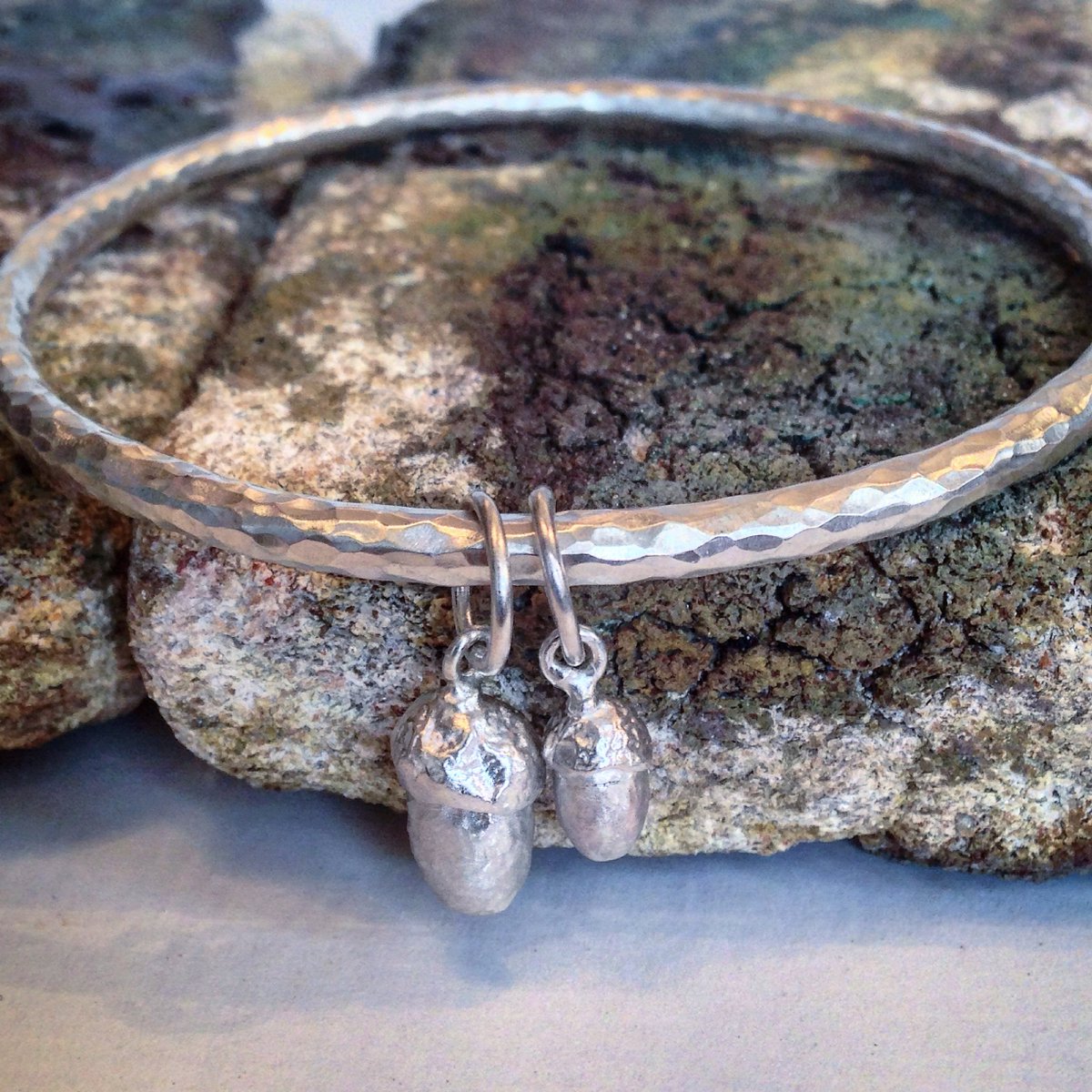 simchagallery's tweet image. New Ginkgo, Oak leaf and Acorn bracelets completed on my workbench and now in store £150-£165 hand made by me, balcony level @leedscornex