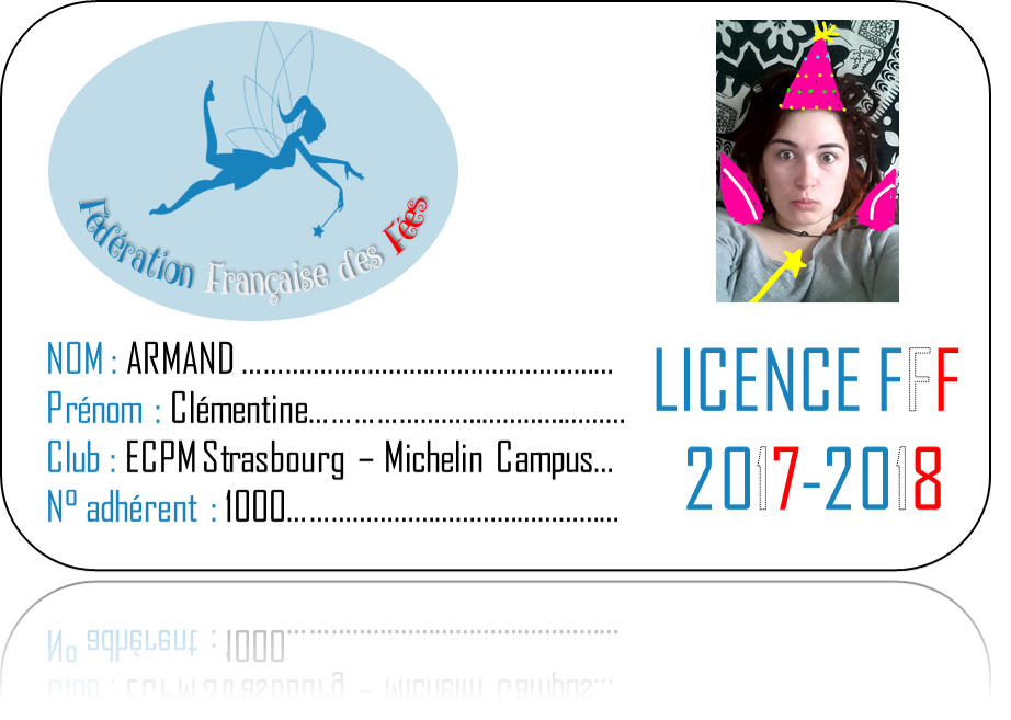 C'est bon, ma licence pour la Féedération Française des Fées est à jour ! Prête pour le #MichelinCampus ❤️
#lesfeesneants