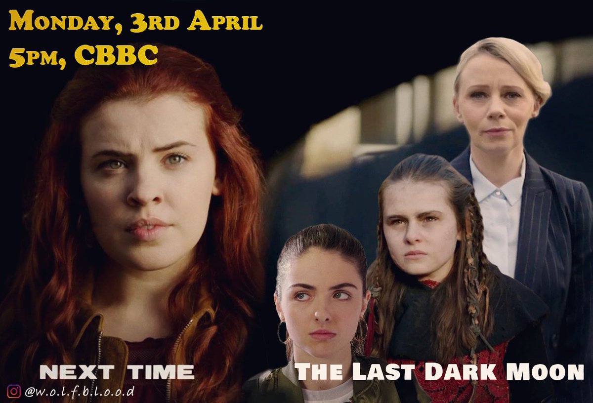 __Zori__'s tweet photo. #Wolfblood Series 5, episode 6
The Last Dark Moon
Tomorrow, 3 April at 5pm on #CBBC
Don't miss it! 🐺🌑
#wolfblood5 #wb5 https://t.co/dLWTpqRH5z