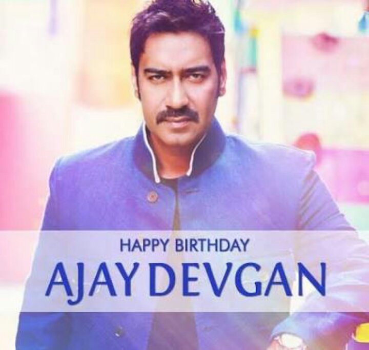 Wishing Happy birthday 
Happy Birthday Ajay Devgan
from all Best of luck 