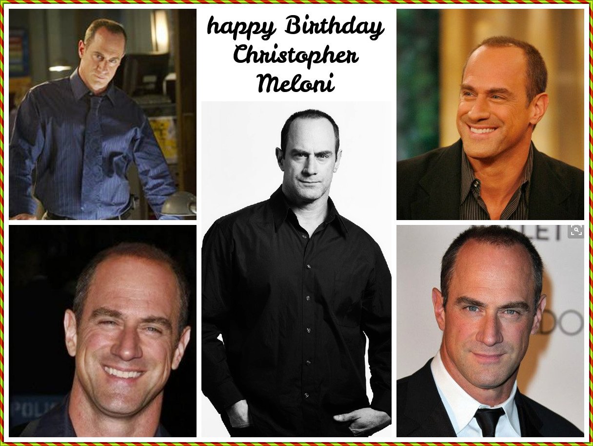 Happy Birthday
Christopher Meloni 